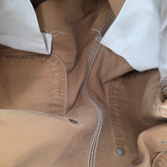 Vintage Carhartt Double Knee Pants USA Made B01 BRN Brown Faded Distressed 32x29 - Picture 14 of 14